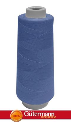 Bild von Gütermann Toldi Lock Overlockgarn  -jeansblau 6120